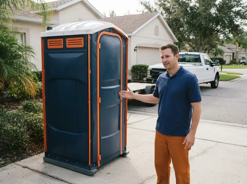 Deluxe Flushable Event Unit in Riverview, FL